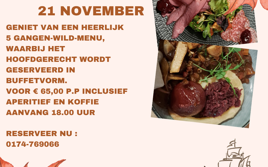 Wild Avond 21 november